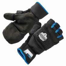 ProFlex 816 L Black Thermal Flip-Top Gloves