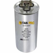Titan Pro TRCFD8010 TITAN PRO Run Capacitor 80+10 MFD 440/370 Volt Round