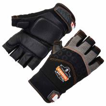 ProFlex 900 S Black Half-Finger Impact Gloves