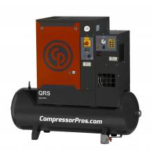 Chicago Pneumatic QRS7.5HPD-3 7.5 HP Three Phase Rotary Screw Air Compressor with Dryer