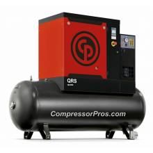 Chicago Pneumatic QRS10HPD-150 10 HP 3 Phase Rotary Screw Air Compressor with Dryer