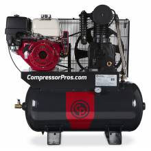 Chicago Pneumatic RCP-C1330G 13 HP Honda Gasoline Driven Two Stage Cast Iron 30 Gallon Air Compressor