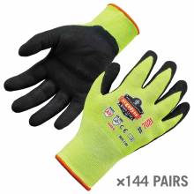 ProFlex 7021-Case L Lime Nitrile-Coated Cut-Resistant Gloves A2 WSX Case