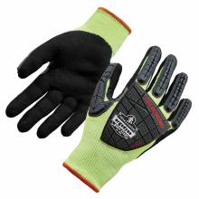 ProFlex 7141 M Lime Nitrile-Coated DIR Level 4 Cut-Resistant Gloves