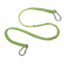 Squids 3111 Standard Lime Stainless Dual Carabiner-15lb