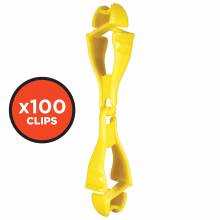 Squids 3400-BULK  Lime Glove Clip - Dual Clip Mount - 100 Pack