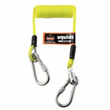 Squids 3130S Standard Lime Coiled Cable Lanyard-2lbs