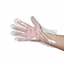 AbilityOne 8415013928448 SKILCRAFT Stove Gloves - Clear - Polyethylene - Powder-free - 100/Box