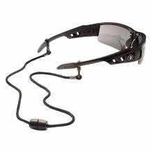 Skullerz 3251  Black Breakaway Rope Eyewear Lanyard