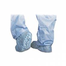 Medline CRI2002 Scrub Shoe Cover - Blue - Polypropylene - 100/Box