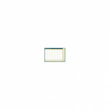 AbilityOne 7520015850980 SKILCRAFT Undated 30/60 Day Flexible Planner - Monthly - 42" x 32" - Paper - White