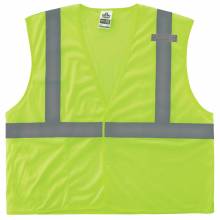GloWear 8210HL 2XL/3XL Lime Type R Class 2 Economy Mesh Vest