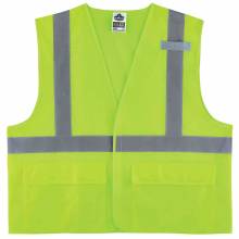 GloWear 8220HL S/M Lime Type R Class 2 Standard Mesh Vest