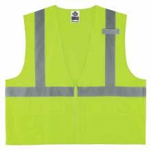 GloWear 8225Z S/M Lime Type R Class 2 Standard Solid Vest