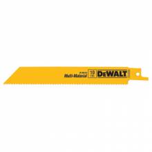 Dewalt DW4806B25 6" 10Tpi Straight Back Bi-Metal Reciprocating Bl (25 EA)