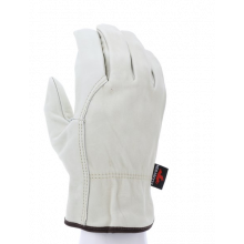 MCR Safety 3214M Cow Grain Drivers Glove w/Wing Thumb (1DZ)