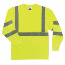 GloWear 8391 S Lime Type R Class 3 Long Sleeve T-Shirt