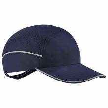 Skullerz 8955 Long Brim Navy Lightweight Bump Cap Hat