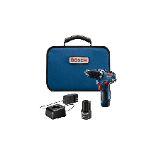 Bosch GSR12V-300B22 12V Max Brushless Drill Driver Kit w/ (2) 2 Ah Batteries