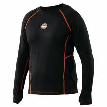 N-Ferno 6435 L Black Thermal Base Layer Long Sleeve Shirt