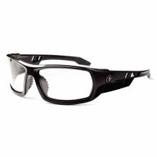 Skullerz ODIN Anti-Fog Clear Lens Black Safety Glasses