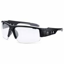 Skullerz DAGR Clear Lens Matte Black Safety Glasses