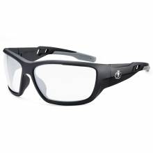 Skullerz BALDR Clear Lens Matte Black Safety Glasses
