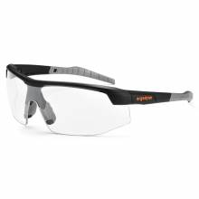 Skullerz SKOLL Clear Lens Matte Black Safety Glasses