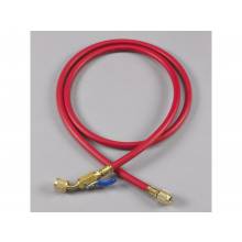 Yellow Jacket 72" Red PLUS II™ 1/4" Hose With Compact Ball Valve End 29672