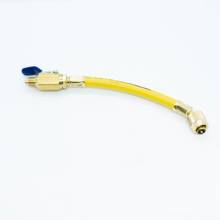 Yellow Jacket 1/4 inch Male Ball Valve to 5/16 inch Female FlexFlow Hose (Yellow) - 29011