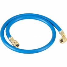 Yellow Jacket 21260 60", blue, HAV standard fitting, PLUS II 1/4" charging hose