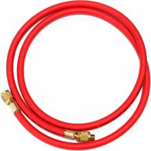 Yellow Jacket 21660 60", red, HAV standard fitting, PLUS II 1/4" charging hose