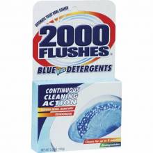 2000 Flushes 201020 Blue Plus Detergents Automatic Bathroom Toilet Bowl Cleaner 12PK