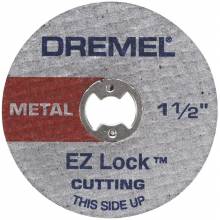 DREMEL EZ456 EZ456 EZ Lock Metal Cut-off Wheels (5 pcs.)