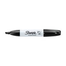 SHARPIE® 652-38201 SHARPIE CHISEL 1DZ BLK(12 EA/1 BX)