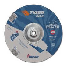 WEILER® 804-58110 4-1/2 X 045 TIGER INOX TY27 C-O WHL   7/8 AH(25 EA/1 PK)