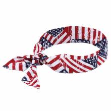 Chill-Its 6700  Stars & Stripes Evap. Cooling Bandana - Polymer Crystals - Tie