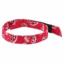Chill-Its 6705  Red Western Evaporative Cooling Bandana - H & L