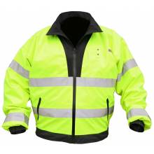 MCR Safety BRCL3LL Bomber Class 3 Reversible Lime L (1EA)