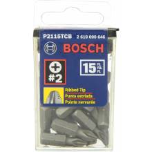 Bosch P2115TCB 1" P2 EXTRA HARD 15PC TIC-TAC