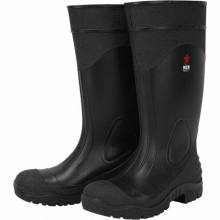 MCR Safety VBP12010 17" PVC Econ Boot,Mens,Plain toe,Blk 10 (1PR)