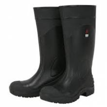 MCR Safety VBS12012 17" PVC Econ Boot,Mens,Steel Toe,Blk 12 (1PR)