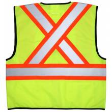 MCR Safety VWCCS2LM CSA Poly, Mesh,Vest 4 1/2 Orange/Sil M (1EA)