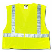 MCR Safety WCCL2OX2 Class 2, Mesh, Yellow/Silver Stripes (1EA)