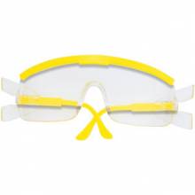 MCR Safety ZX940 ZX Plus Chartreuse Frame Clear Lens (12PR)