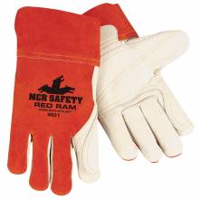 MCR Safety 4921LH Red Ram Dbl Palm LHO 24 each / dz (1EA)