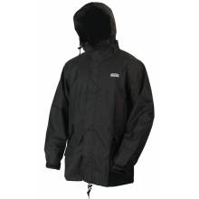 MCR Safety 597JHX3 Breathable Pu/Poly, Black Jacket W/ H X (1EA)