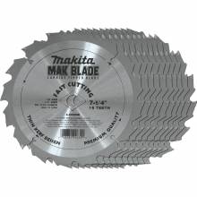 Makita A-90009-B-10 7‑1/4" 16T Carbide‑Tipped Circular Saw Blade, 10/pk