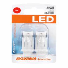 Sylvania 3157R Red Syl Led Mini Bulb, 2 Pack