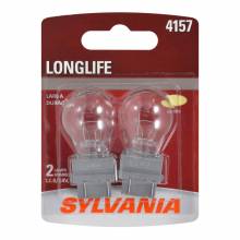 Sylvania Automotive 34591 Sylvania 4157 Long Life Mini Bulb, 2 Pack